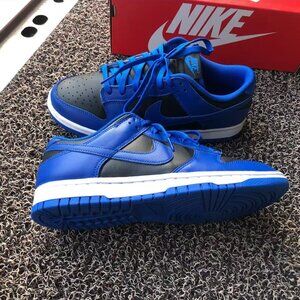 Nike Dunk Low Blue & Black Sneakers | Brand New With Original Box